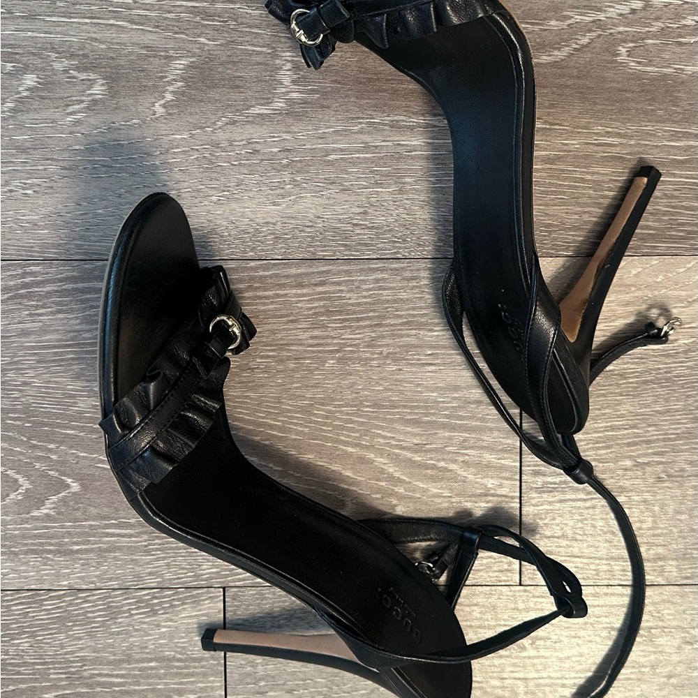 Gucci Black Strappy Heels - Picture 5 of 8